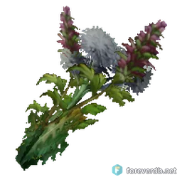 Simple Wildflowers, rendered from the Forever client