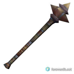 Spiked Club, rendered from the Forever client