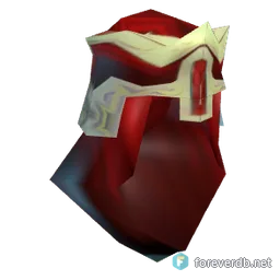 Soulforge Greathelm, rendered from the Forever client