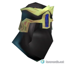 Soulforge Faceguard, rendered from the Forever client