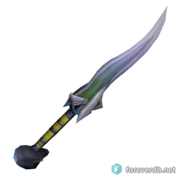 High Warlord's Shiv, rendered from the Forever client