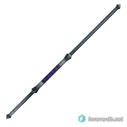 Long Staff, rendered from the Forever client
