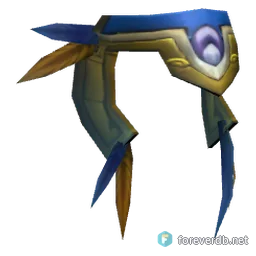 Trickster's Headdress, rendered from the Forever client