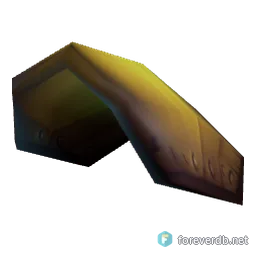 Blessed Plate Pauldrons, rendered from the Forever client