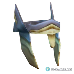 Blessed Plate Helm, rendered from the Forever client