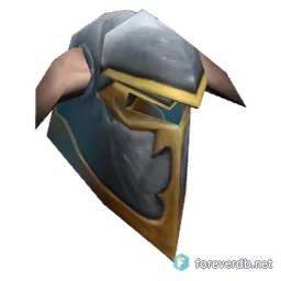 Stalwart Helm, rendered from the Forever client