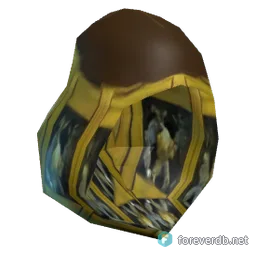 Hard Gold Coif, rendered from the Forever client