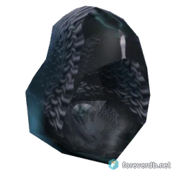 Black Dragonscale Helm, rendered from the Forever client