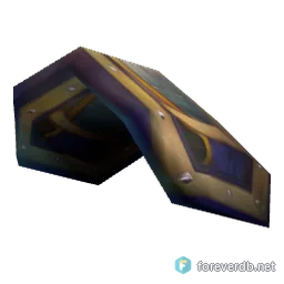 Skycaller's Leather Shoulder, rendered from the Forever client