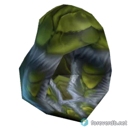 Trapper's Leather Helm, rendered from the Forever client