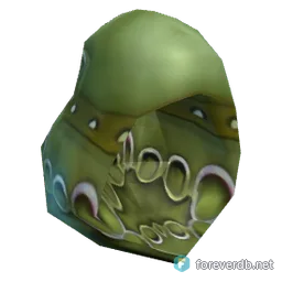 Trapper's Leather Hood, rendered from the Forever client
