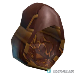 Warbear Helm, rendered from the Forever client