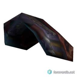 Warden's Leather Shoulder, rendered from the Forever client