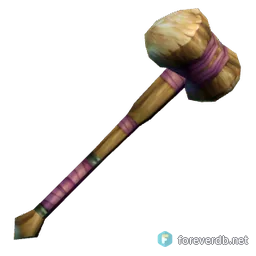 Rageroar's Best Club, rendered from the Forever client