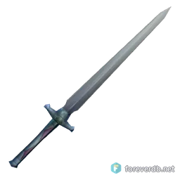 Blessed Claymore, rendered from the Forever client