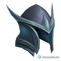 Al'Aketh Zealot's Helm, rendered from the Forever client