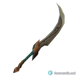 Zephrali Blade, rendered from the Forever client