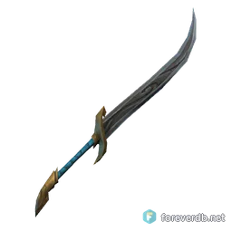 Empyrean Greatsword, rendered from the Forever client