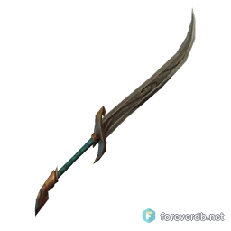 Zephrali Greatsword, rendered from the Forever client