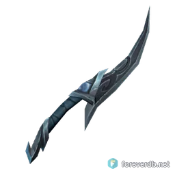 Quickblade's Dagger, rendered from the Forever client