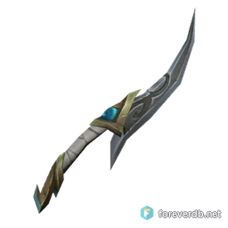 Windforged Shortblade, rendered from the Forever client