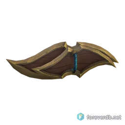Peacekeeper's Buckler, rendered from the Forever client
