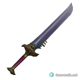 Polished Doomguard Edge, rendered from the Forever client