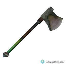 Hurley's Felling Axe, rendered from the Forever client
