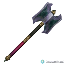 Guardian's Dualblade, rendered from the Forever client