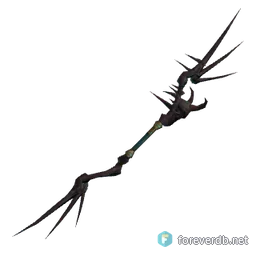 Cremation Longbow, rendered from the Forever client