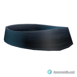 Wicked Leather Headband, rendered from the Forever client