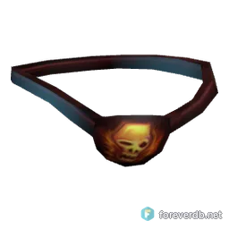 Tough Guy's Eyepatch, rendered from the Forever client