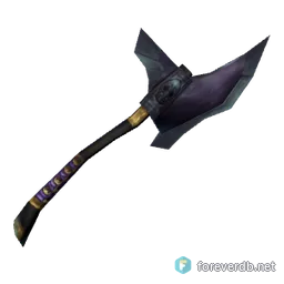 Forsaken Greataxe, rendered from the Forever client