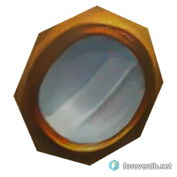 Haughty Fellow's Monocle, rendered from the Forever client