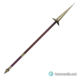 Primitive Fishing Pole, rendered from the Forever client