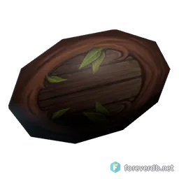 Bramblebark Barrier, rendered from the Forever client