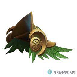 Grovekeeper Shoulderpads, rendered from the Forever client