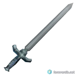 Coldflame Saber, rendered from the Forever client
