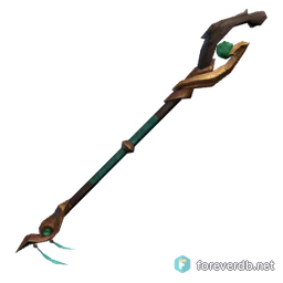Zephrali Greatstaff, rendered from the Forever client