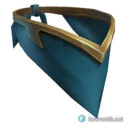 Azure Gustwoven Hood, rendered from the Forever client