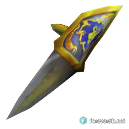Premier Grand Marshal's Right Hand Blade, rendered from the Forever client