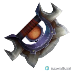 Premier High Warlord's Left Claw, rendered from the Forever client