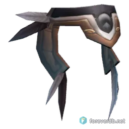 Headdress of the Damned, rendered from the Forever client