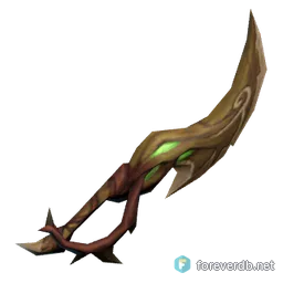 Ironwood Blade, rendered from the Forever client