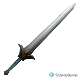 Worn Greatsword, rendered from the Forever client