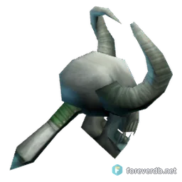 Totem of Infliction, rendered from the Forever client