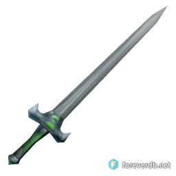 Protector's Sword, rendered from the Forever client