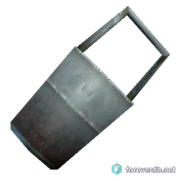 Empty Fish Bucket, rendered from the Forever client