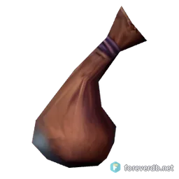 Furbolg Medicine Pouch, rendered from the Forever client