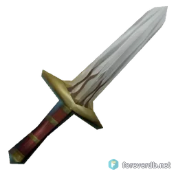 Cheese Knife, rendered from the Forever client
